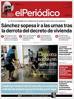 Cubierta El Periódico