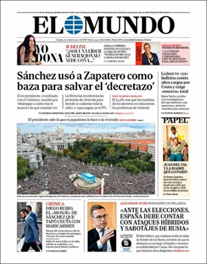 Cubierta El Mundo
