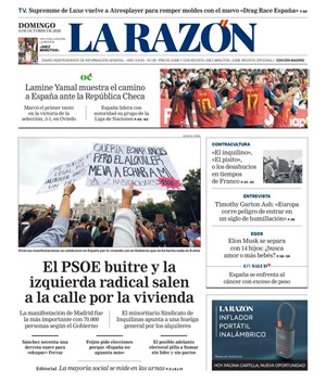 Cubierta La Razón