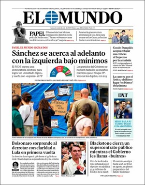 Cubierta El Mundo