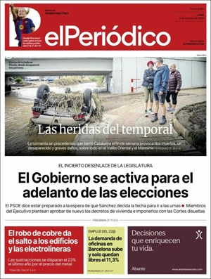 Cubierta El Periódico