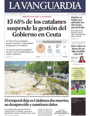 Cubierta La Vanguardia