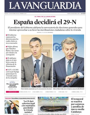 Cubierta La Vanguardia