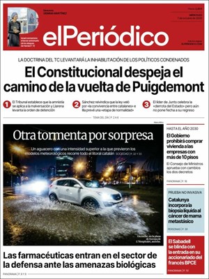 Cubierta El Periódico