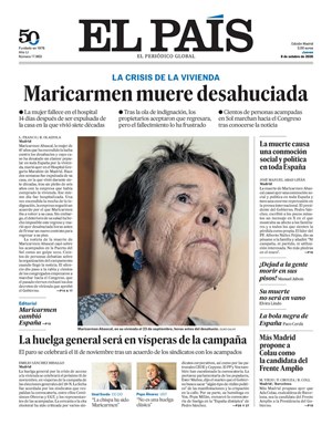 Cubierta El País