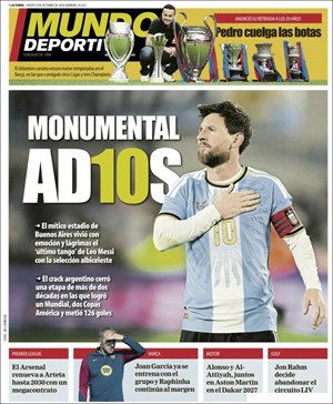 Cubierta Mundo Deportivo