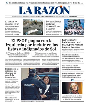 Cubierta La Razón