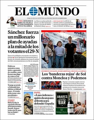 Cubierta El Mundo