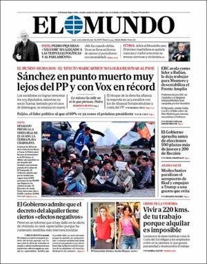 Cubierta El Mundo