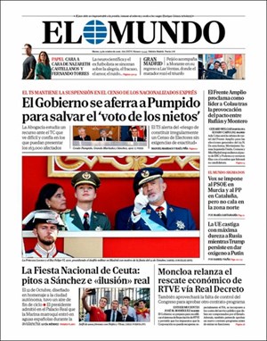 Cubierta El Mundo