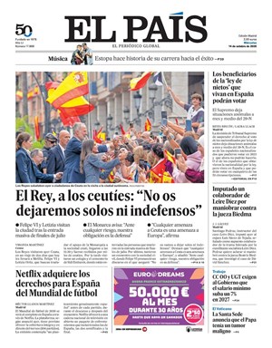 Cubierta El País