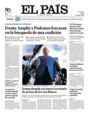 Cubierta El País