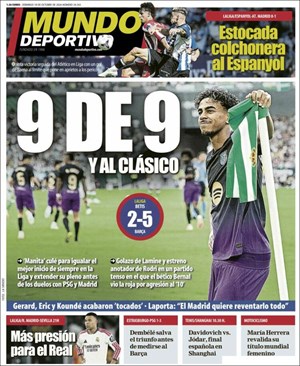Cubierta Mundo Deportivo