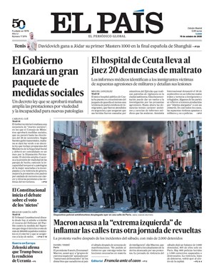 Cubierta El País