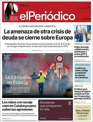 Cubierta El Periódico