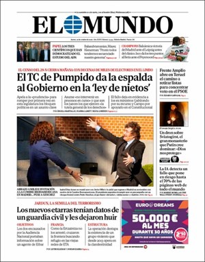 Cubierta El Mundo
