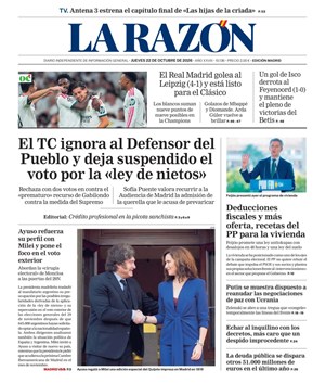 Cubierta La Razón
