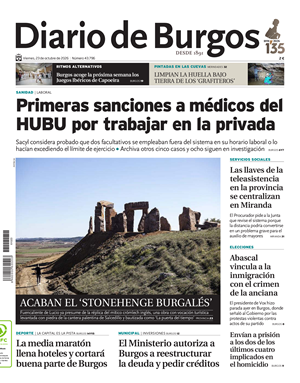 Cubierta Diario de Burgos