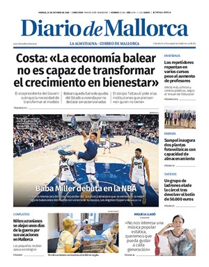 Cubierta Diario de Mallorca