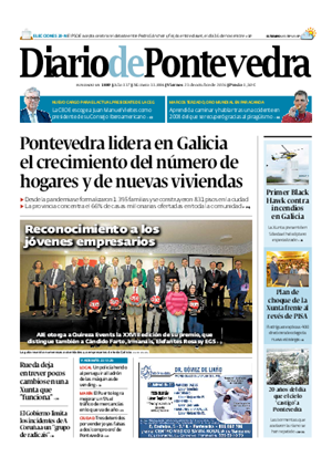 Cubierta Diario de Pontevedra
