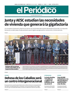 Cubierta El Periódico Extremadura