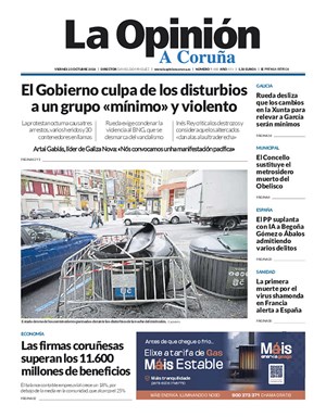 Cubierta La Opinión A Coruña