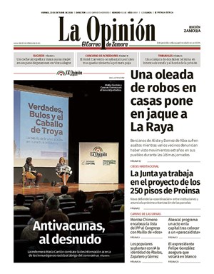 Cubierta La Opinión de Zamora