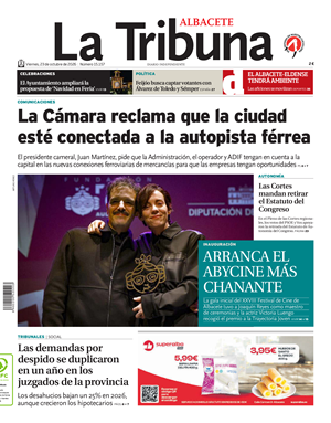Cubierta La Tribuna de Albacete