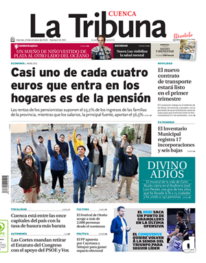 Cubierta La Tribuna de Cuenca