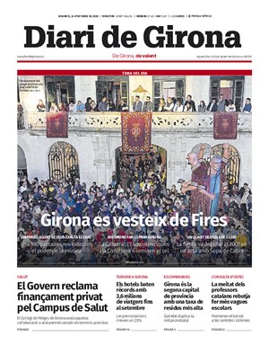 Cubierta Diari de Girona
