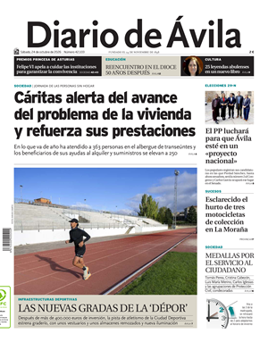 Cubierta Diario de Ávila