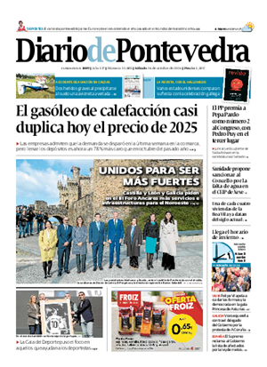 Cubierta Diario de Pontevedra