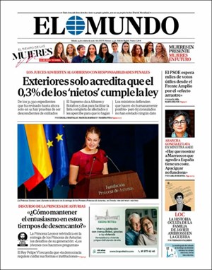 Cubierta El Mundo