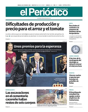 Cubierta El Periódico Extremadura