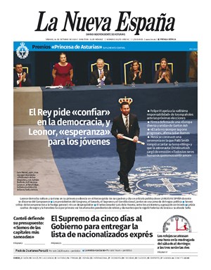 Cubierta La Nueva España