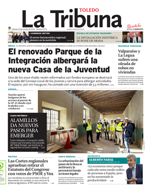 Cubierta La Tribuna de Toledo