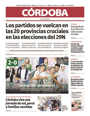 Cubierta Diario Córdoba