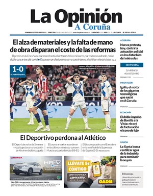 Cubierta La Opinión A Coruña