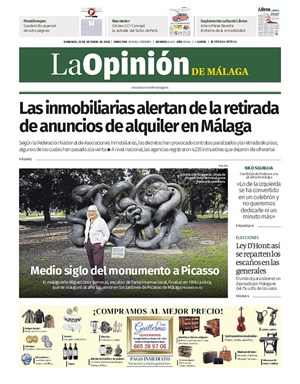 Cubierta La Opinión de Málaga
