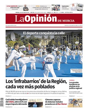 Cubierta La Opinión de Murcia