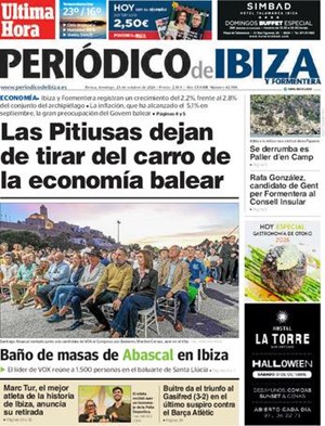 Cubierta Periódico de Ibiza