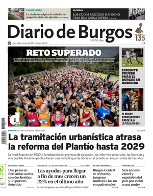 Cubierta Diario de Burgos