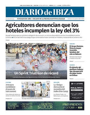 Cubierta Diario de Ibiza