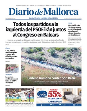 Cubierta Diario de Mallorca