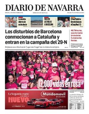 Cubierta Diario de Navarra