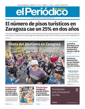 Cubierta El Periódico de Aragón