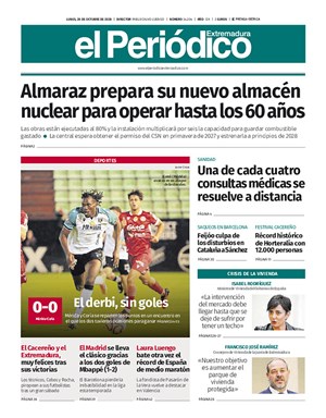 Cubierta El Periódico Extremadura