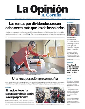 Cubierta La Opinión A Coruña