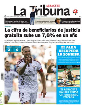 Cubierta La Tribuna de Albacete