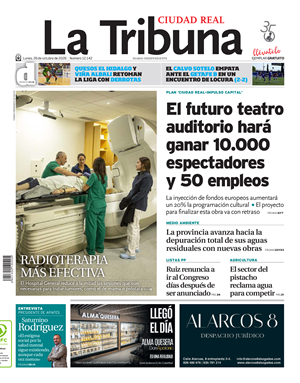 Cubierta La Tribuna de Ciudad Real